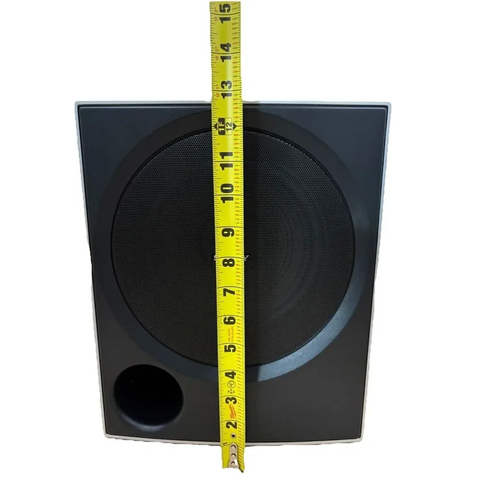Sony SS-WP700 Home Theater Passive Subwoofer Non Powered Speaker Gray Tested